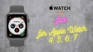 Apple Watch Ultra Face per Apple Watch 4, 5, 6, 7